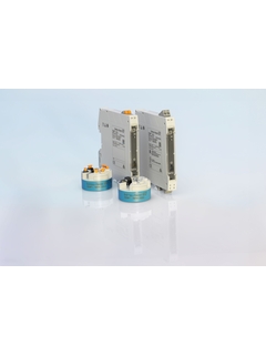 4-20 mA temperature transmitter as head or DIN rail device