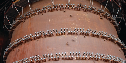 Blast furnace at ArcelorMittal